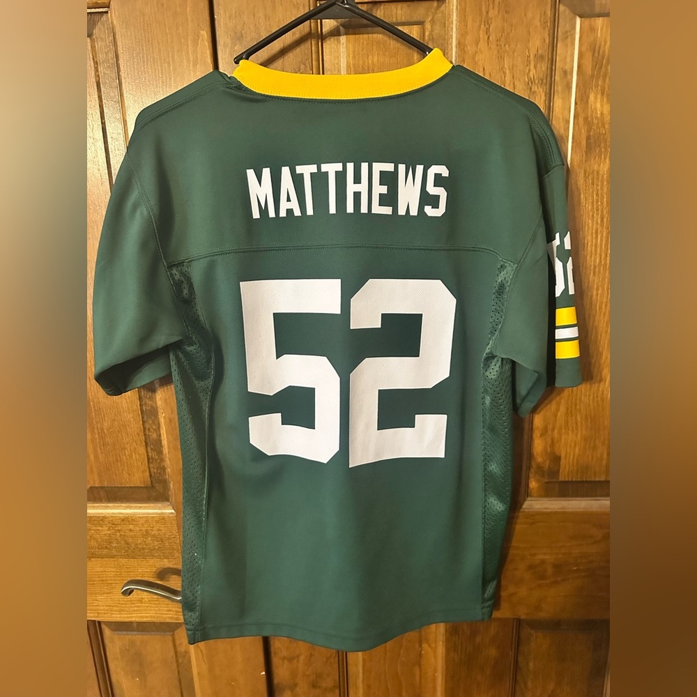 NFL Green Bay Packers Clay Matthews #52 Jersey Youth L (14-16)